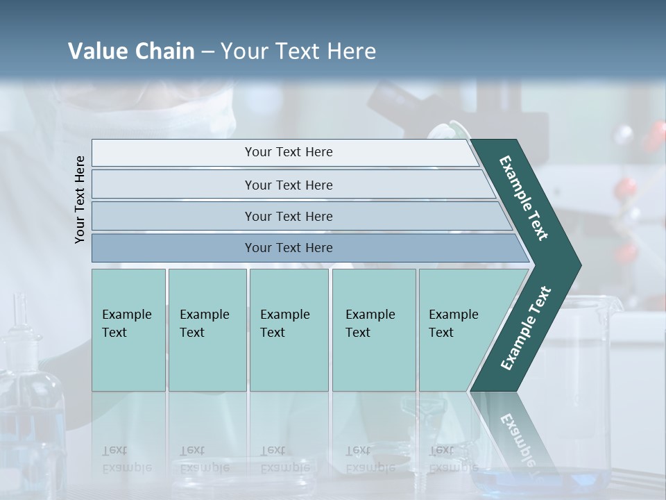 Scientist White Cure PowerPoint Template