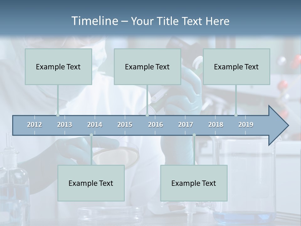 Scientist White Cure PowerPoint Template