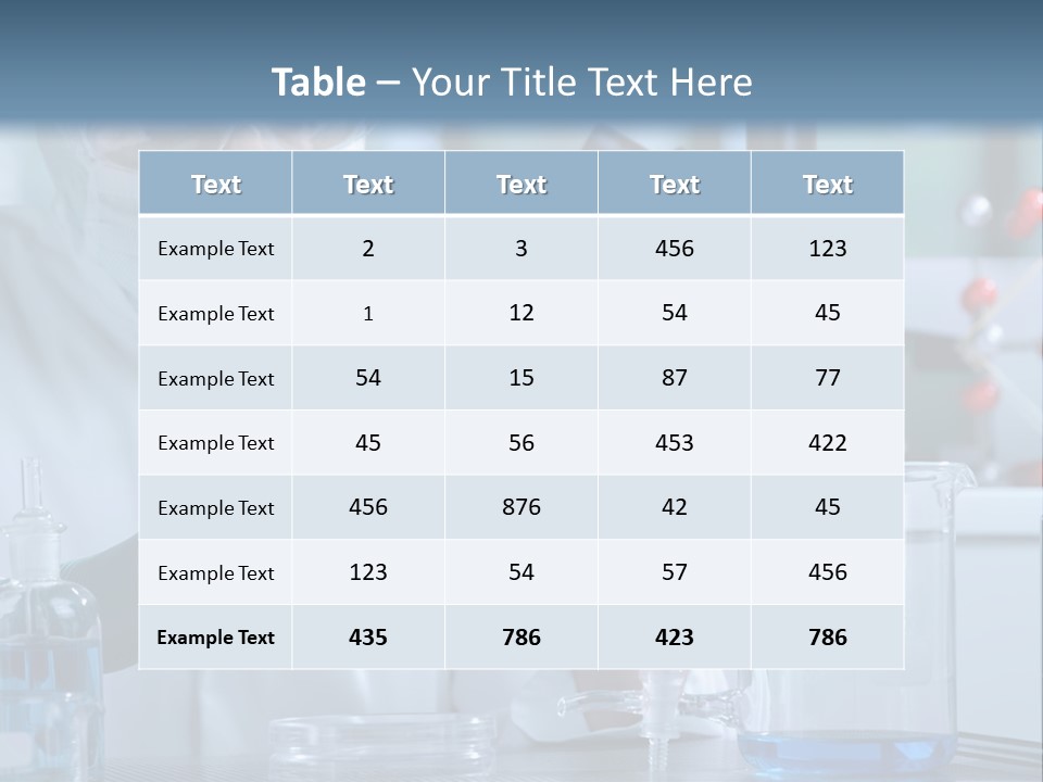 Scientist White Cure PowerPoint Template