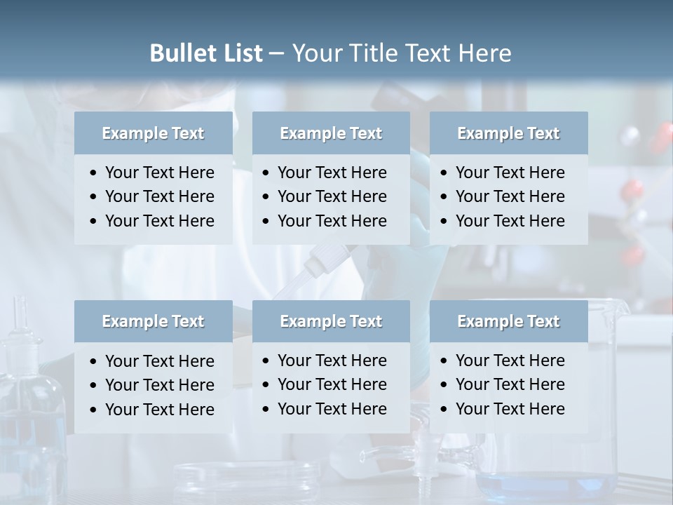 Scientist White Cure PowerPoint Template