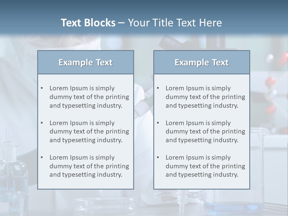 Scientist White Cure PowerPoint Template