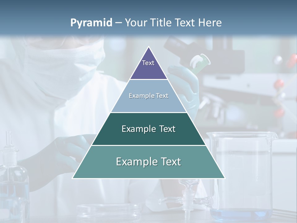 Scientist White Cure PowerPoint Template