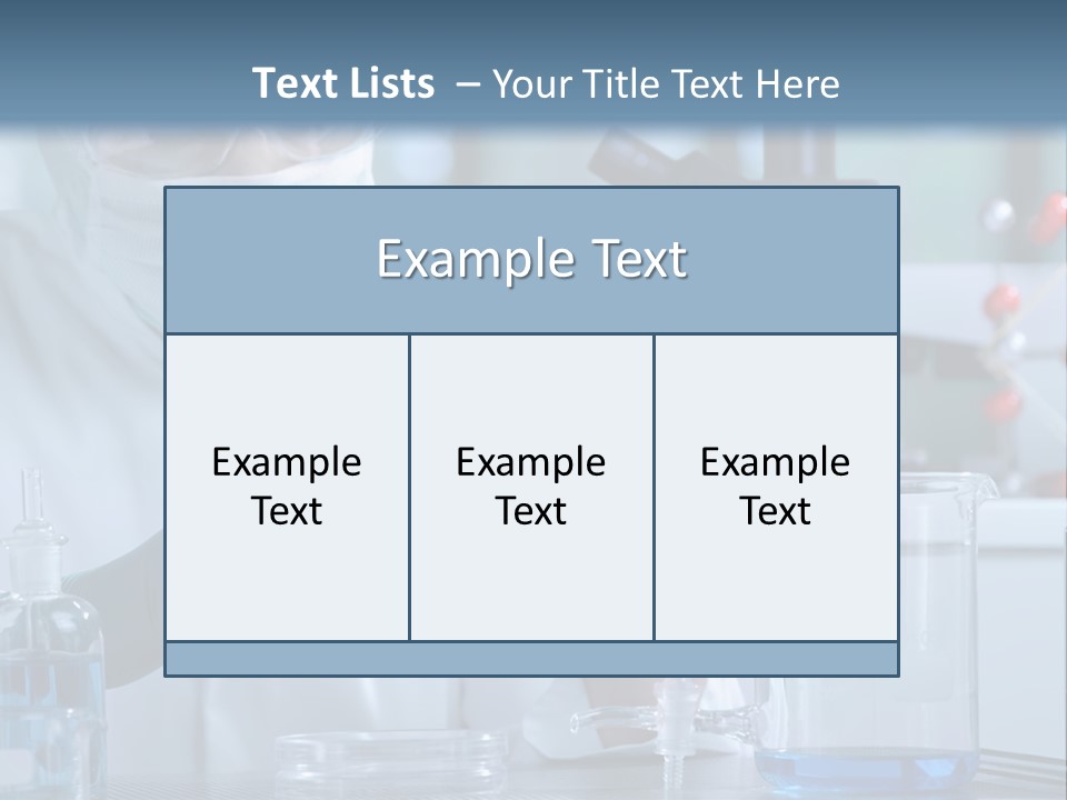 Scientist White Cure PowerPoint Template