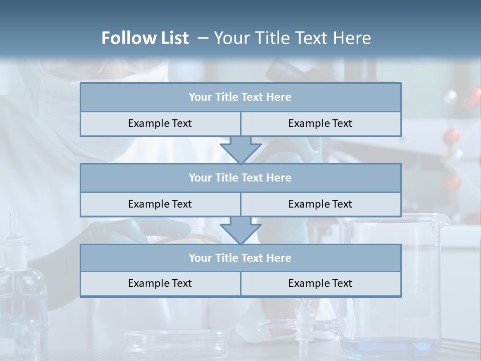 Scientist White Cure PowerPoint Template