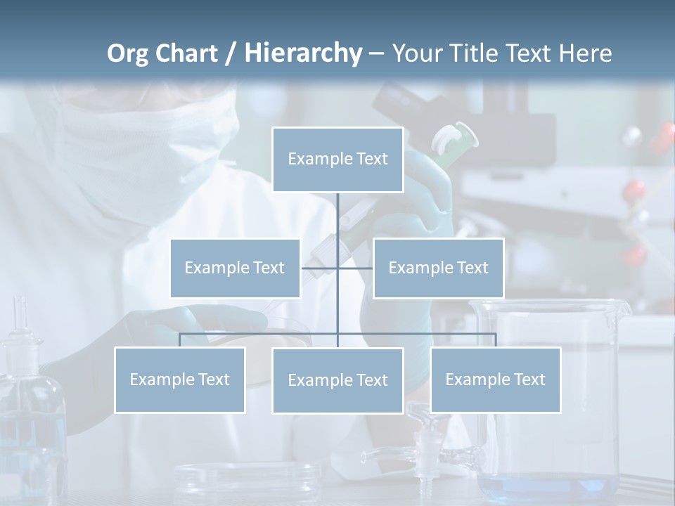 Scientist White Cure PowerPoint Template