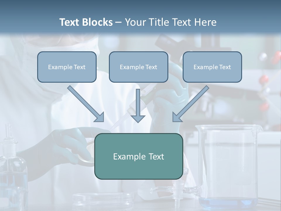 Scientist White Cure PowerPoint Template