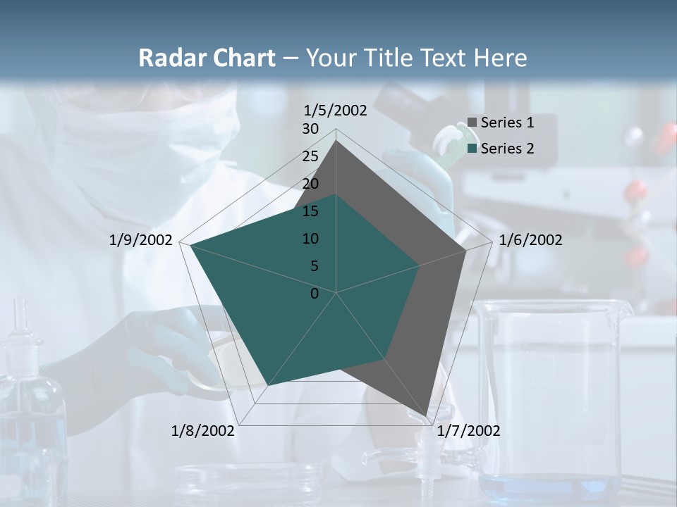 Scientist White Cure PowerPoint Template