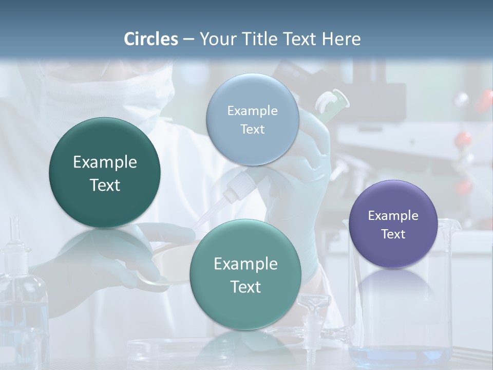 Scientist White Cure PowerPoint Template