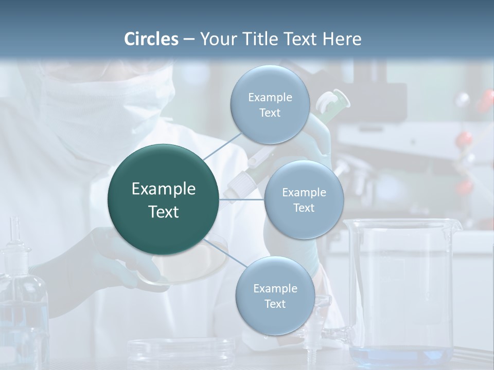 Scientist White Cure PowerPoint Template