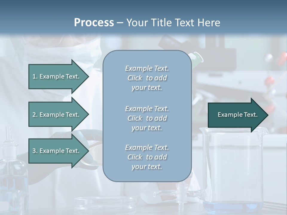 Scientist White Cure PowerPoint Template