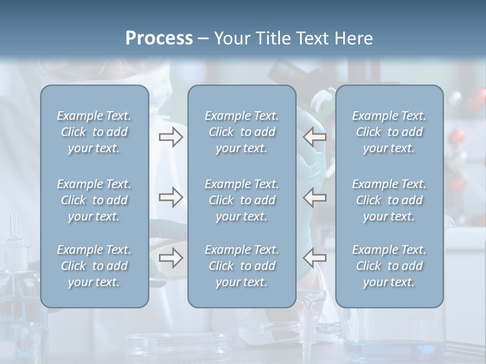 Scientist White Cure PowerPoint Template
