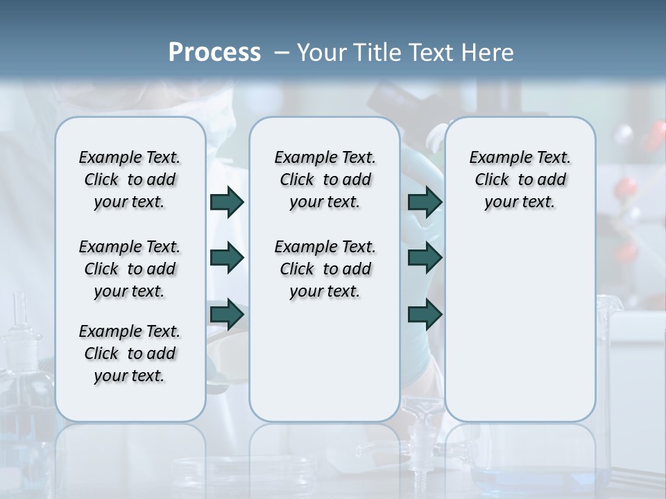 Scientist White Cure PowerPoint Template