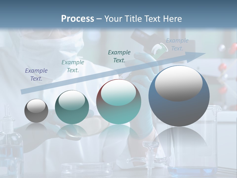 Scientist White Cure PowerPoint Template