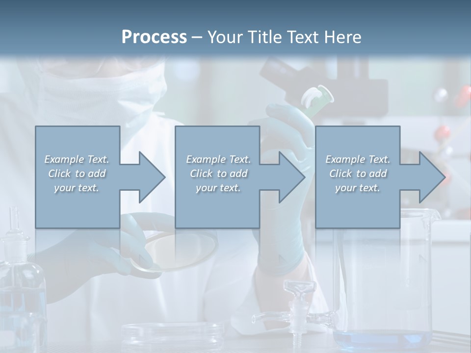 Scientist White Cure PowerPoint Template