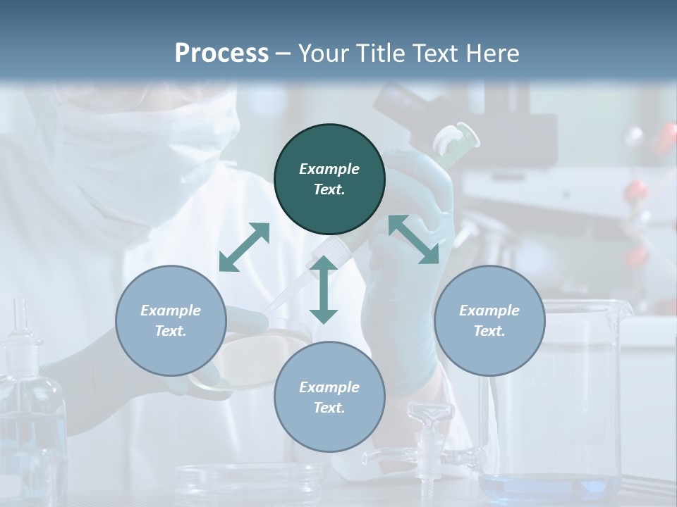 Scientist White Cure PowerPoint Template