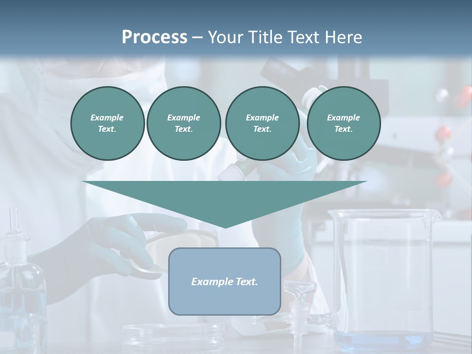 Scientist White Cure PowerPoint Template