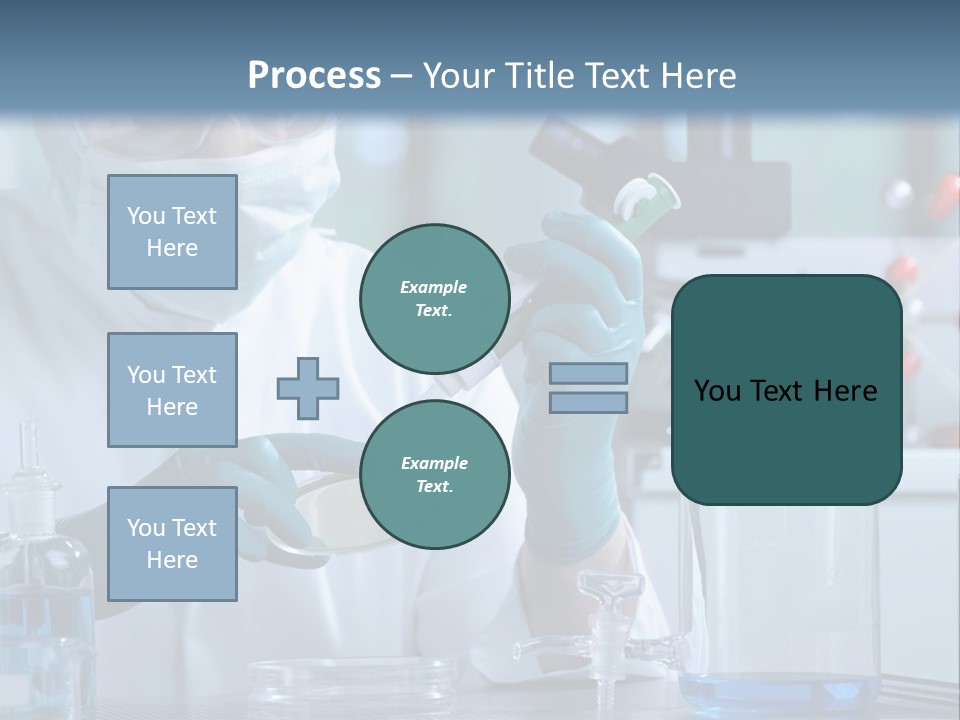 Scientist White Cure PowerPoint Template