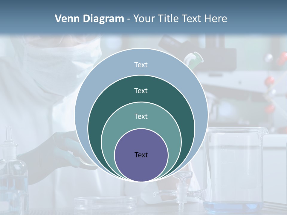 Scientist White Cure PowerPoint Template