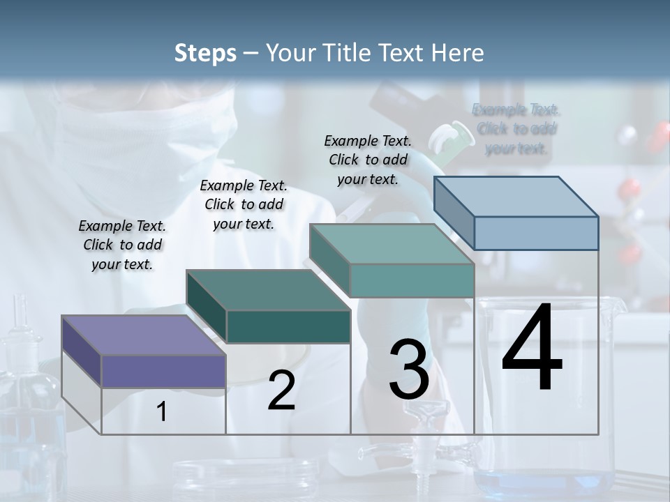 Scientist White Cure PowerPoint Template