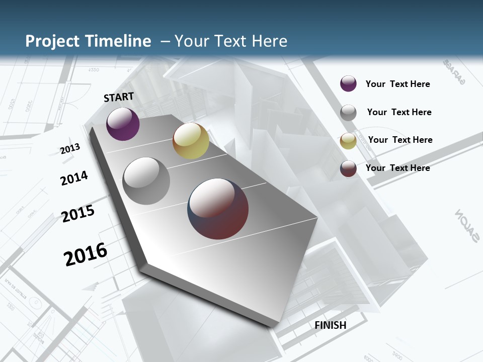 Labor House Image PowerPoint Template