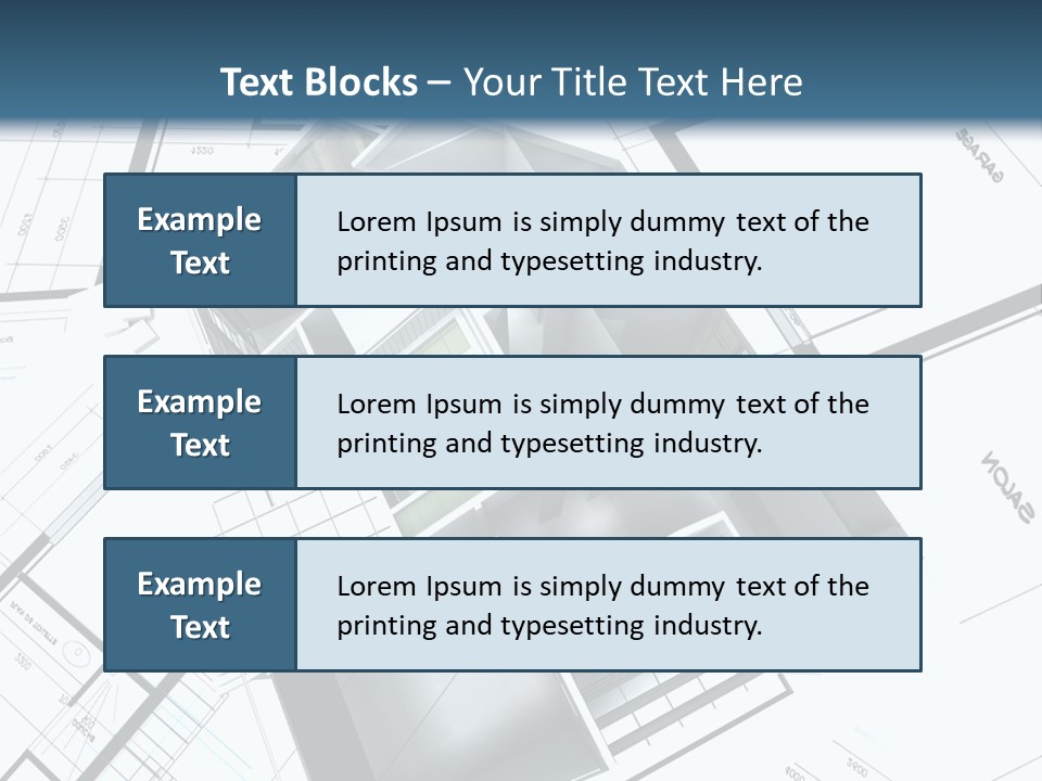 Labor House Image PowerPoint Template