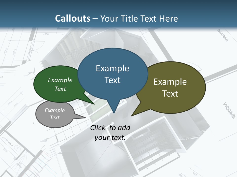 Labor House Image PowerPoint Template