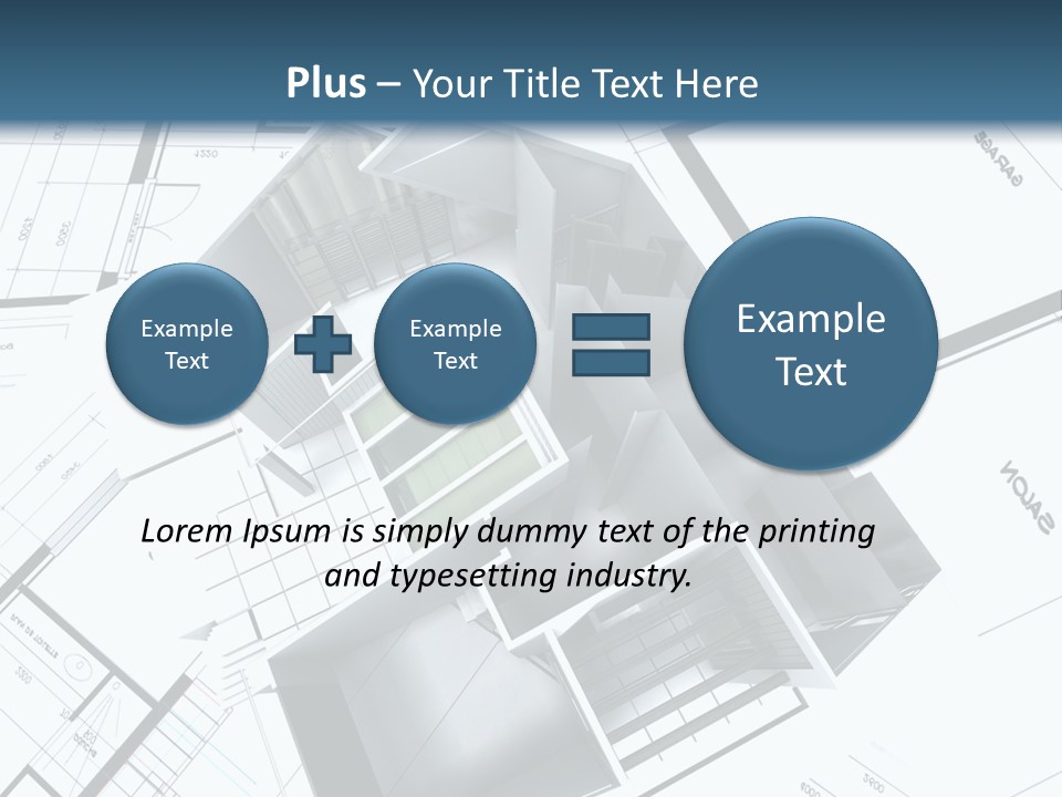 Labor House Image PowerPoint Template