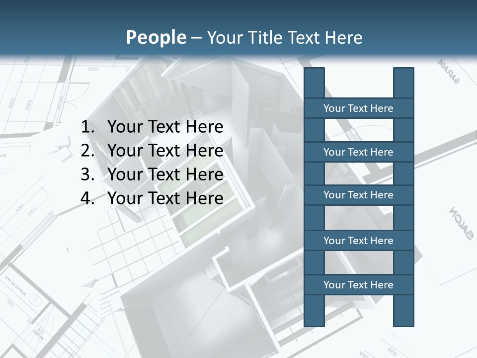 Labor House Image PowerPoint Template