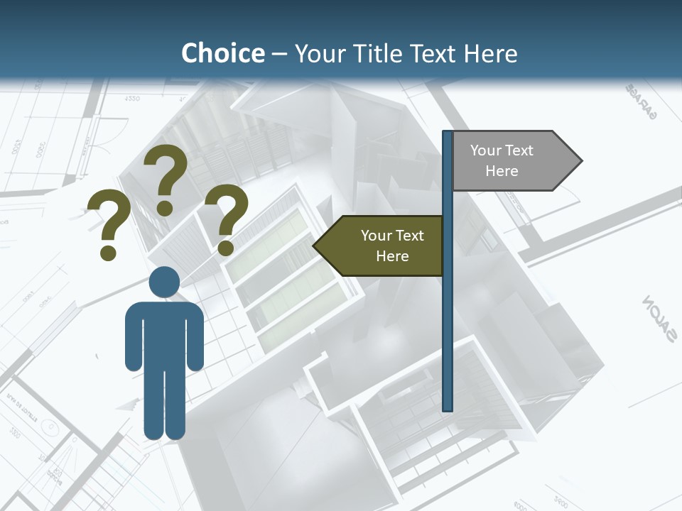 Labor House Image PowerPoint Template