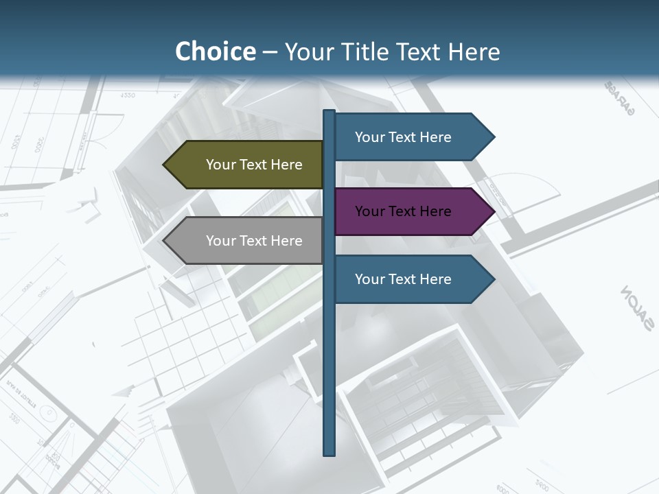 Labor House Image PowerPoint Template