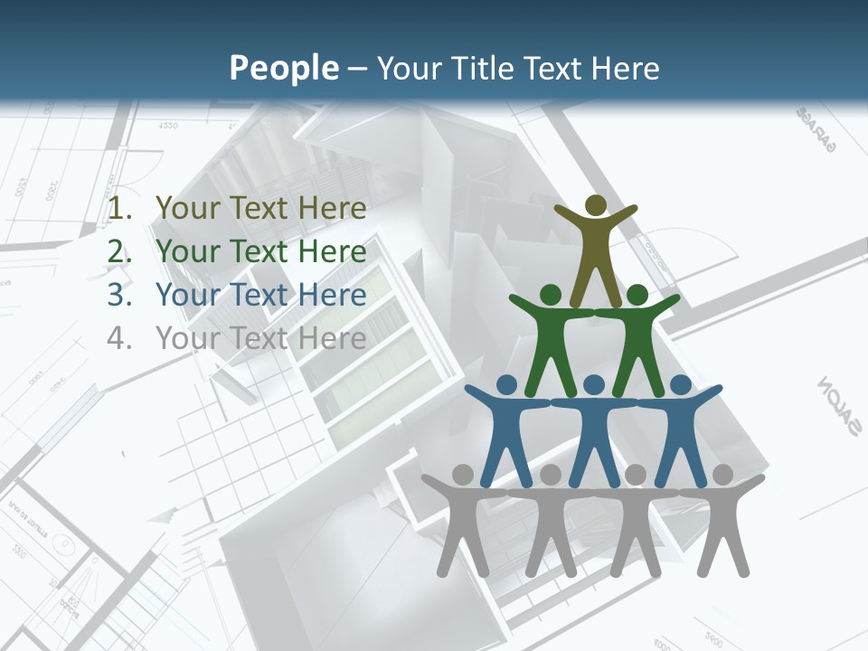 Labor House Image PowerPoint Template