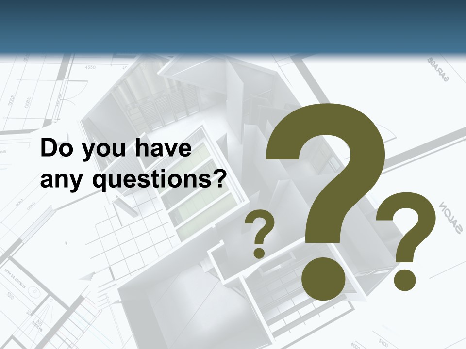 Labor House Image PowerPoint Template