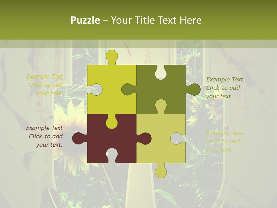 Rust Yellow Environment PowerPoint Template