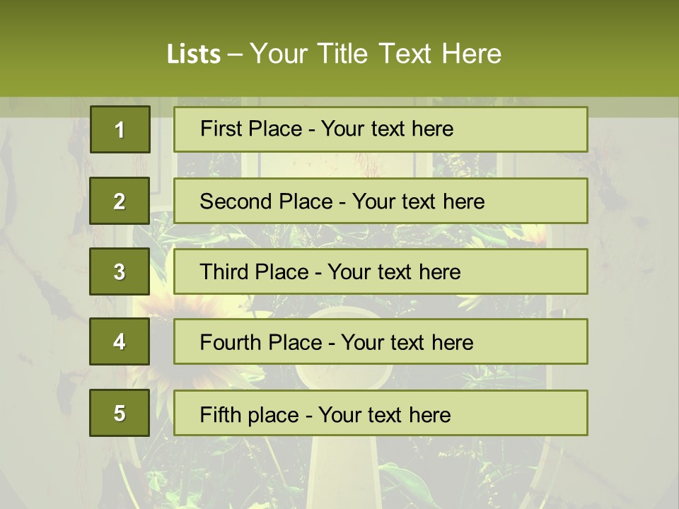 Rust Yellow Environment PowerPoint Template