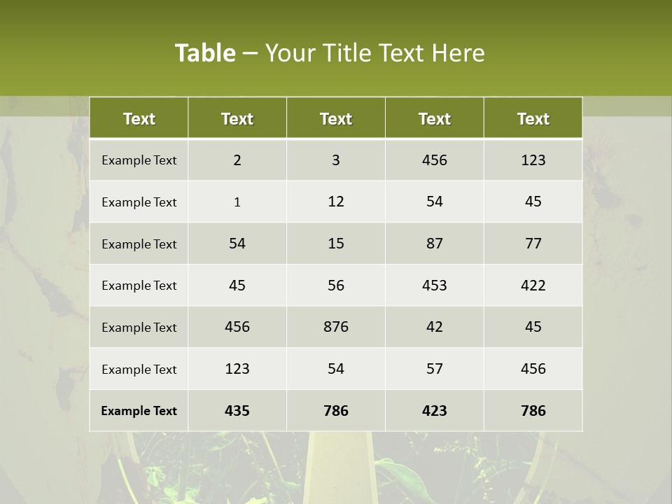 Rust Yellow Environment PowerPoint Template