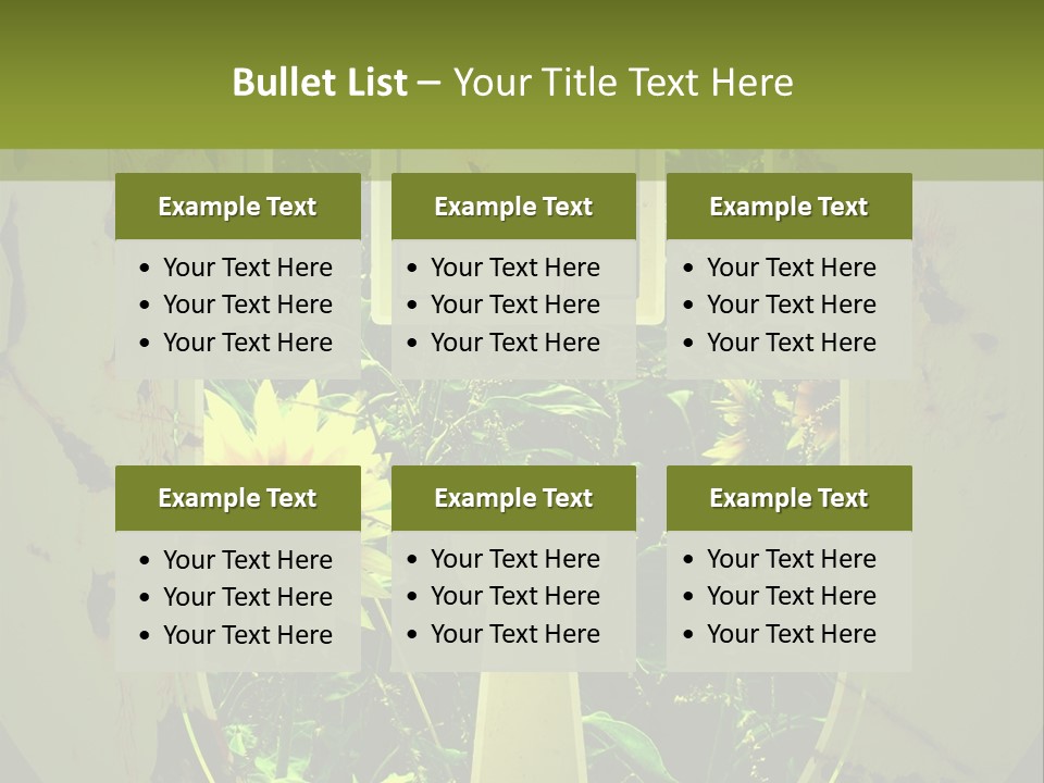 Rust Yellow Environment PowerPoint Template