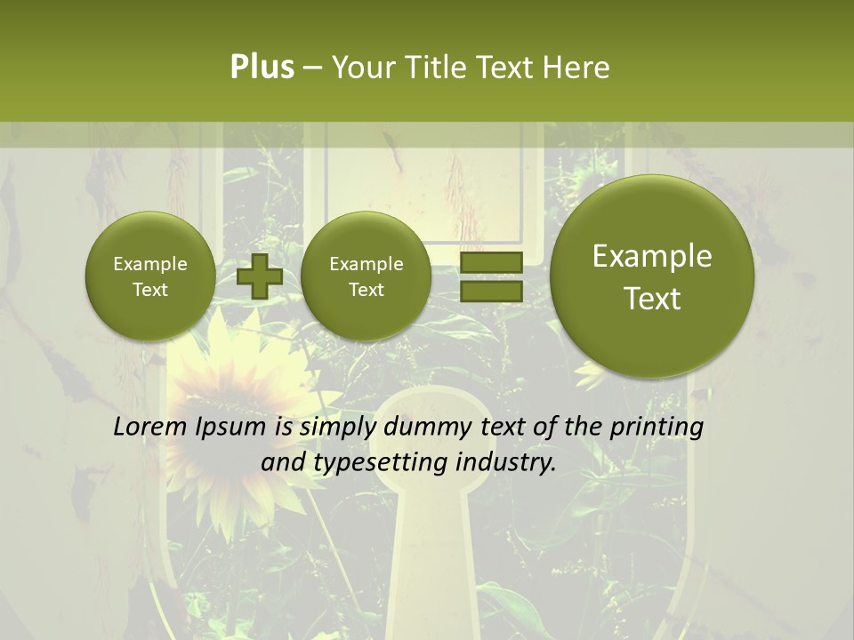 Rust Yellow Environment PowerPoint Template