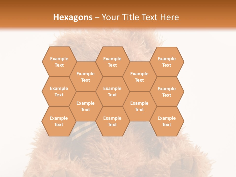 Soft Alone Bear PowerPoint Template