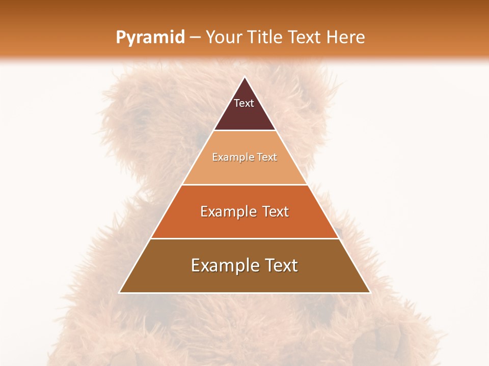 Soft Alone Bear PowerPoint Template