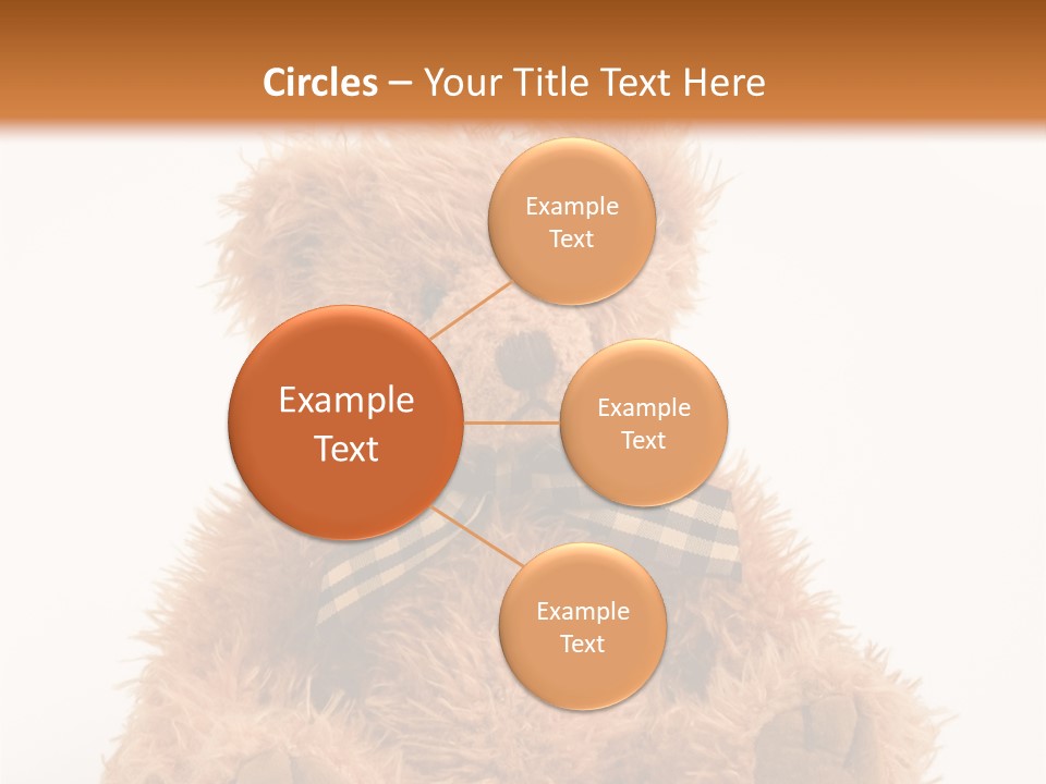 Soft Alone Bear PowerPoint Template