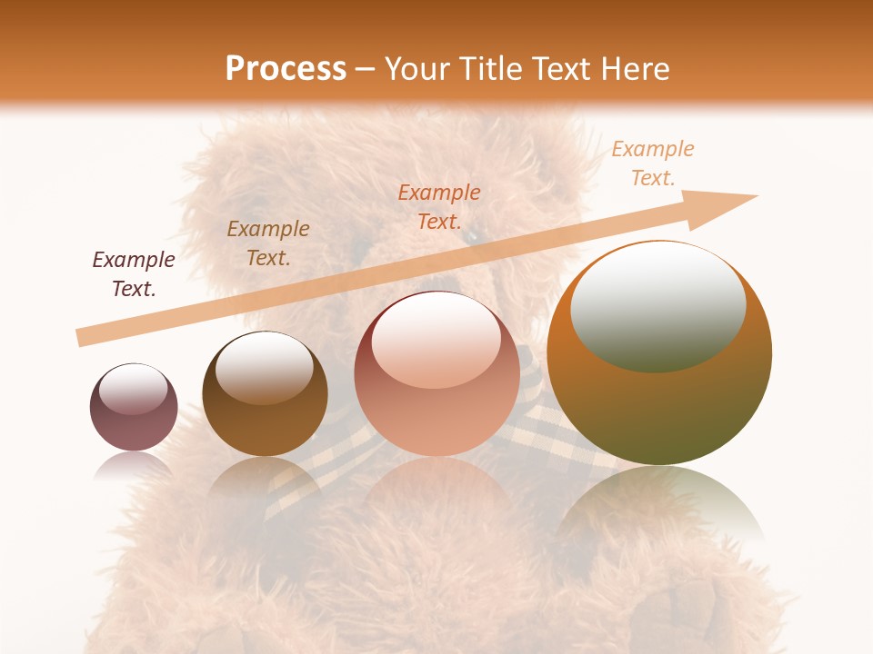 Soft Alone Bear PowerPoint Template