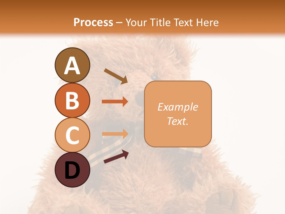 Soft Alone Bear PowerPoint Template