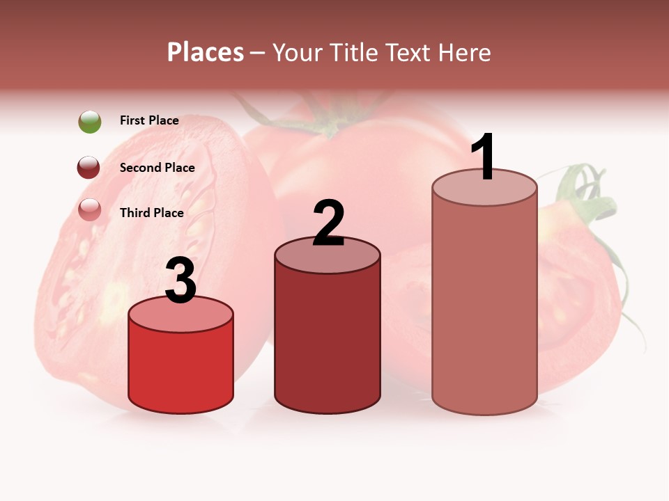 Vitamin Fruit Vegetarian PowerPoint Template