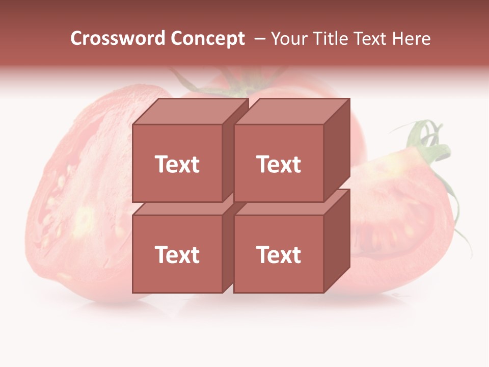 Vitamin Fruit Vegetarian PowerPoint Template