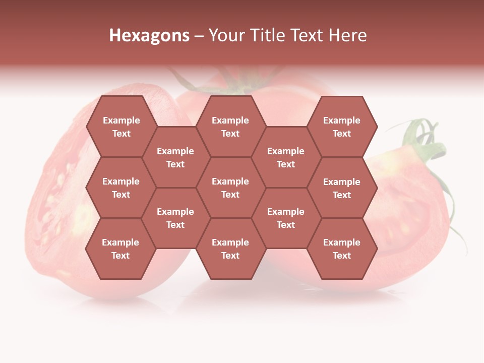 Vitamin Fruit Vegetarian PowerPoint Template