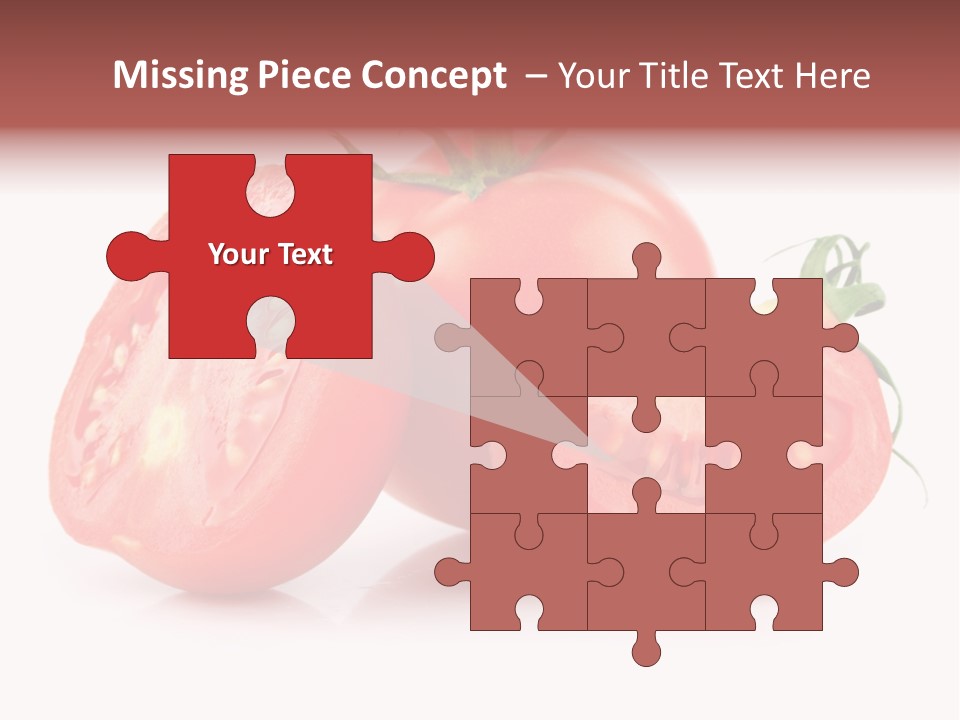 Vitamin Fruit Vegetarian PowerPoint Template