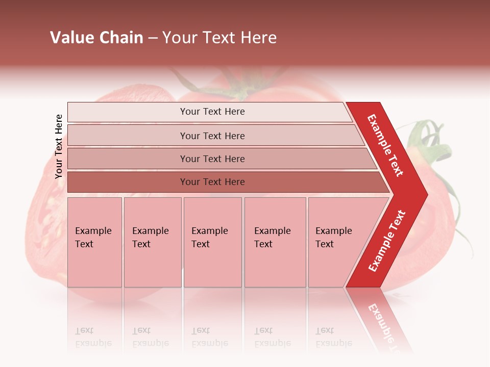 Vitamin Fruit Vegetarian PowerPoint Template