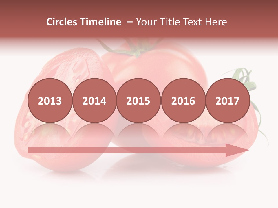 Vitamin Fruit Vegetarian PowerPoint Template