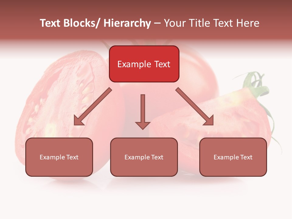 Vitamin Fruit Vegetarian PowerPoint Template