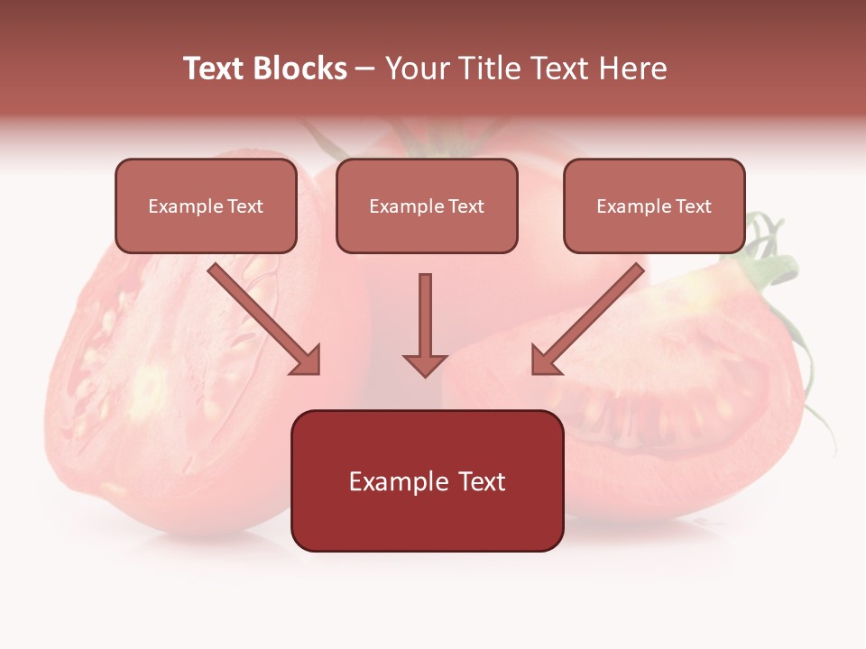 Vitamin Fruit Vegetarian PowerPoint Template